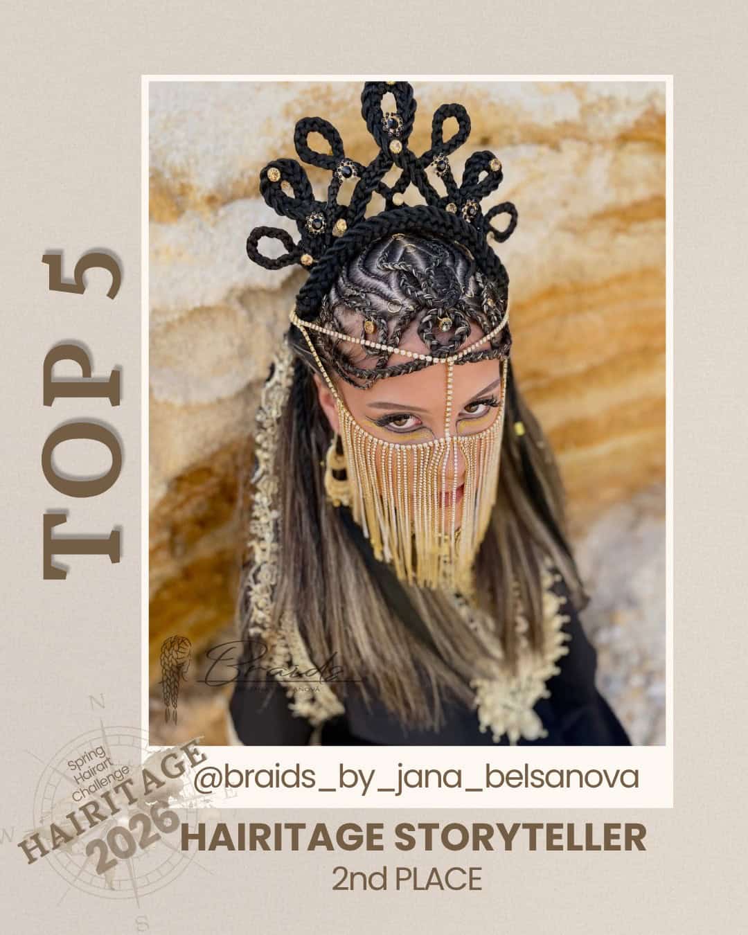 2. místo – @braids_by_jana_belsanova